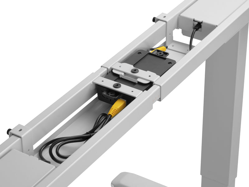 Equip ERGO Elektrisches-Sitz-Steh-Tischgestell, Doppelmotor, grau