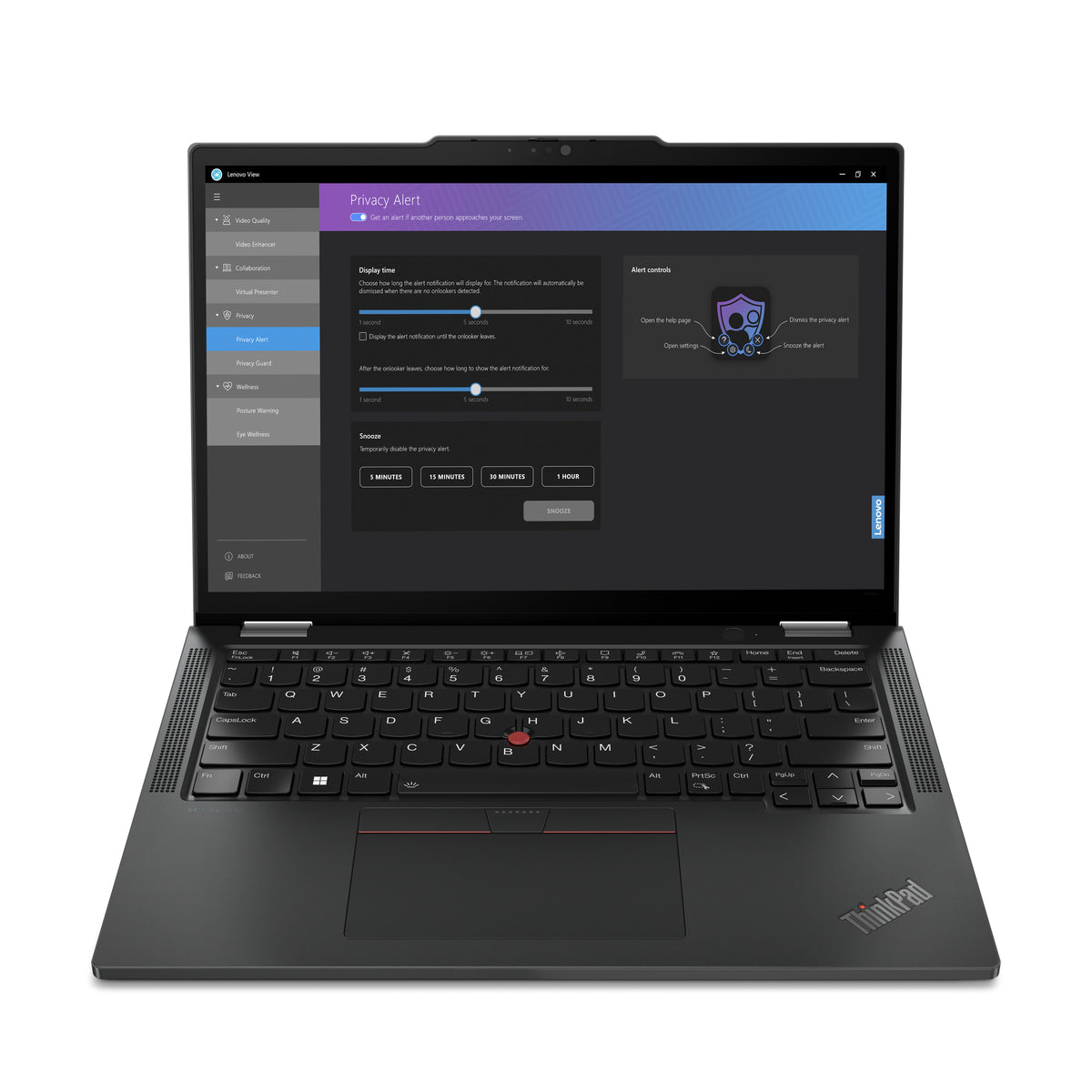 Lenovo ThinkPad X13 2-in-1 Gen 5 Intel Core Ultra 5 125U Hybrid (2-in-1) 33,8 cm (13.3") Touchscreen WUXGA 16 GB LPDDR5x-SDRAM 512 GB SSD Wi-Fi 6E (802.11ax) Windows 11 Pro Deutsch Schwarz