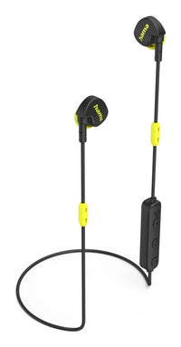 Hama Freedom Athletics II Kopfhörer Kabellos Ohrbügel, im Ohr Anrufe/Musik Bluetooth Schwarz, Gelb