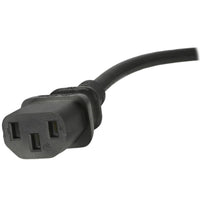 StarTech.com 1,8 m GB Computer Stromkabel, 18AWG, BS 1363 auf C13, 10A 250V, Schwarzes Ersatz-AC Stromkabel, Kaltgerätekabel / UK Stromkabel, PC Stromkabel, Fernsehgerät/Monitor Stromkabel