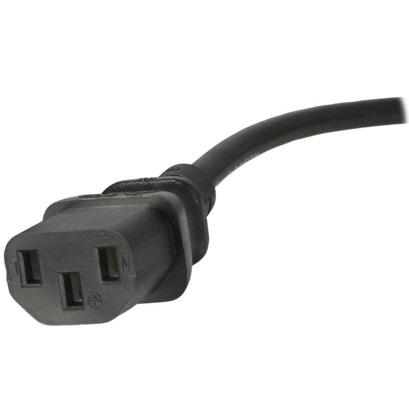 StarTech.com 1 m UK PC Stromkabel, BS 1363 auf C13 Netzkabel, 18AWG, 10A 250V, C13 Stromkabel für Monitor/Computer/PC/Drucker/Fernseher, Kaltgerätekabel mit UK Kaltgerätestecker