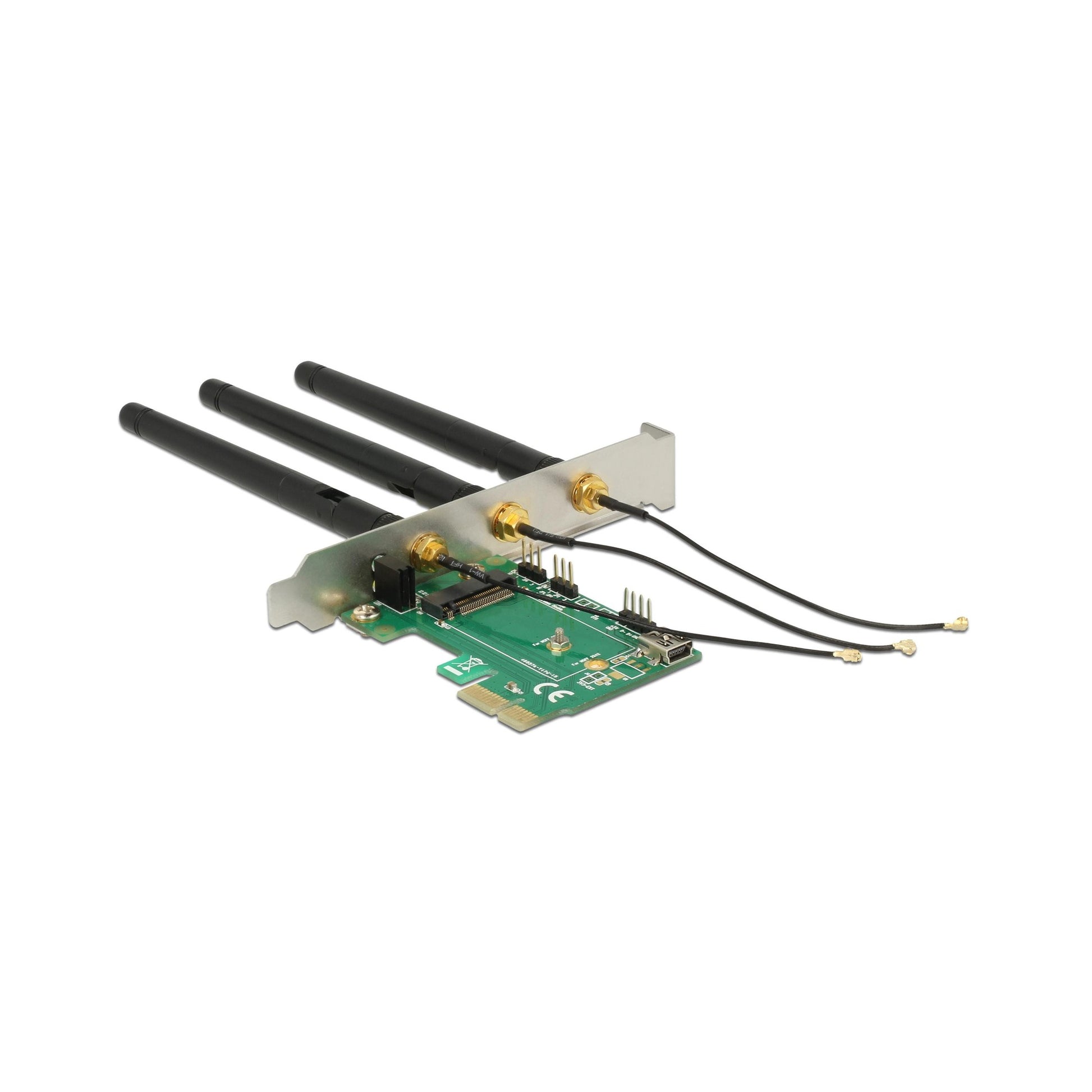 Delock PCI-E-X1 Adapter M.2 Key A+E