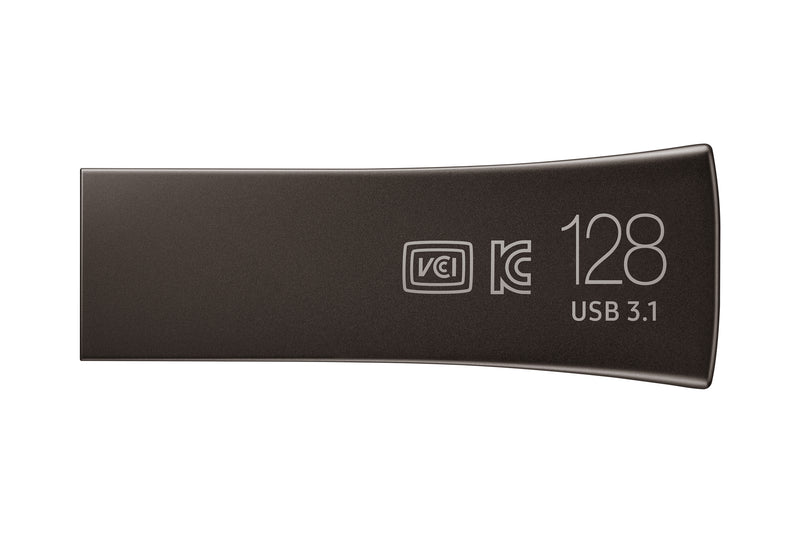 Samsung MUF-128BE USB-Stick 128 GB USB Typ-A 3.2 Gen 1 (3.1 Gen 1) Schwarz, Grau