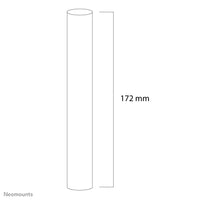 Neomounts FPMA-CPCONNECTBLACK Adapter für Verlängerungsrohr