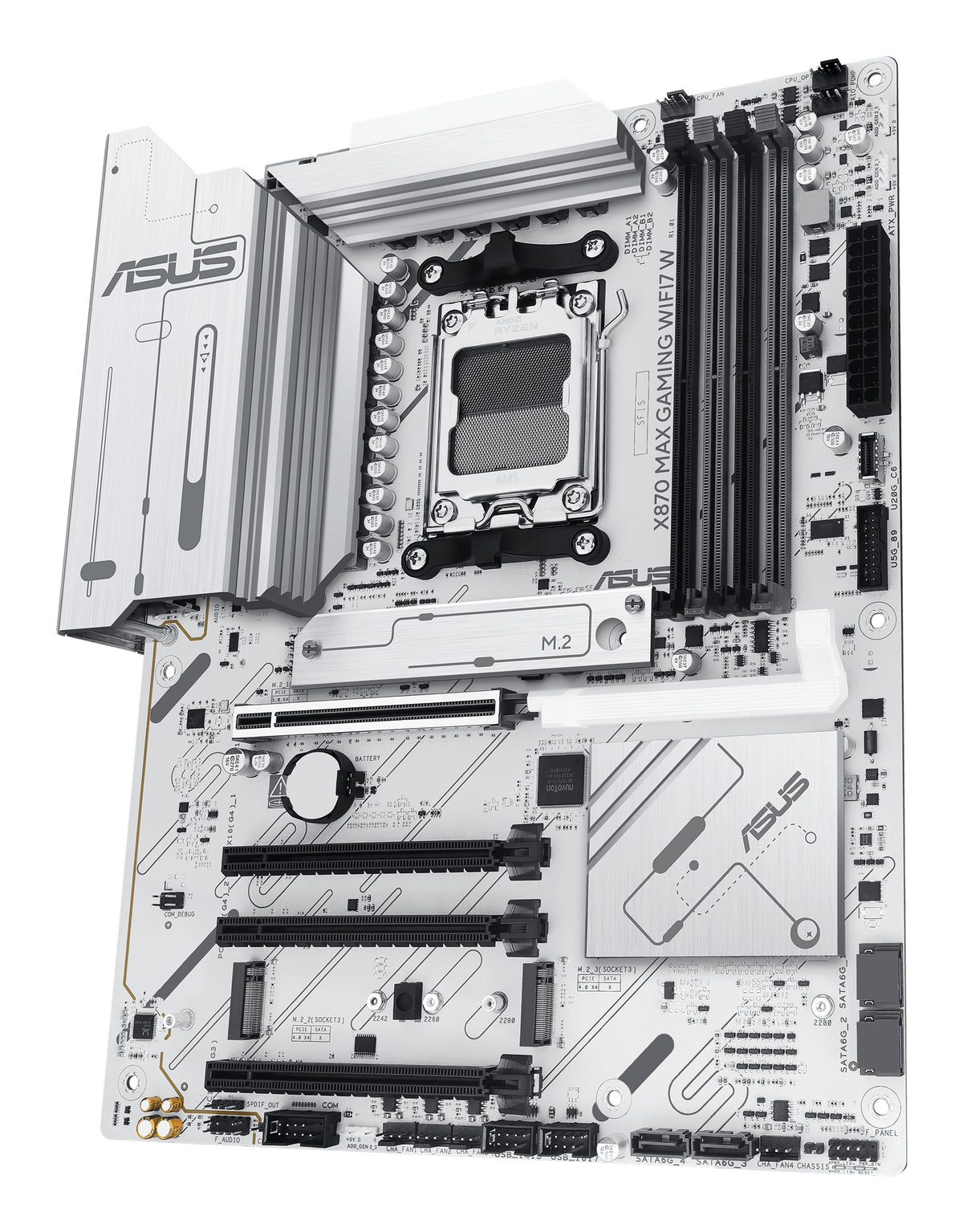 ASUS X870 MAX GAMING WIFI7 W AMD X870 Sockel AM5 ATX