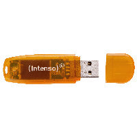 Intenso Rainbow Line USB-Stick 64 GB USB Typ-A 2.0 Orange