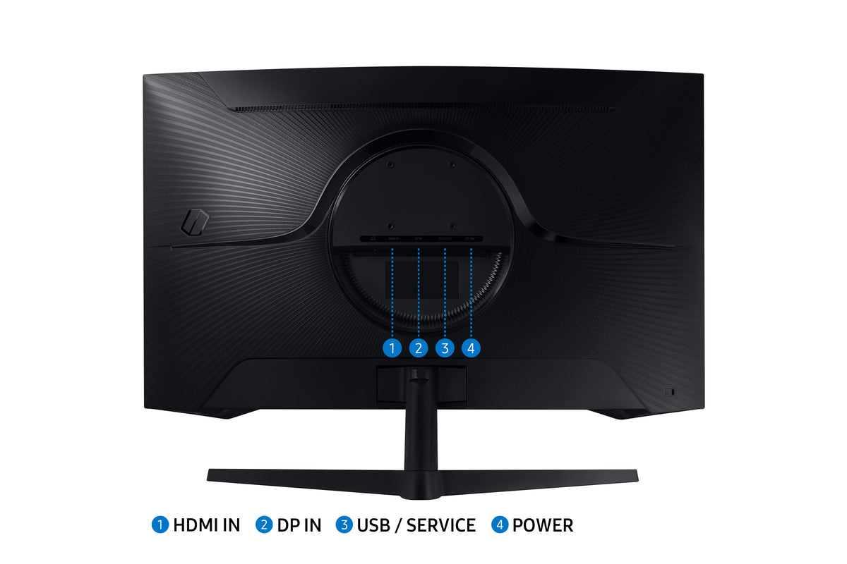Samsung S32CG552EU Computerbildschirm 81,3 cm (32") 2560 x 1440 Pixel Quad HD LED Schwarz
