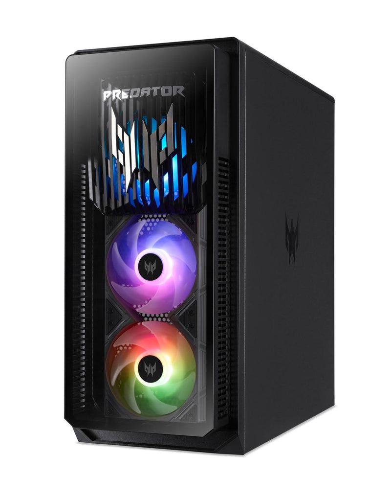 Acer Predator PO5-660 Intel Core Ultra 7 265F 32 GB DDR5-SDRAM 2 TB SSD NVIDIA GeForce RTX 5070 Windows 11 Home Desktop PC Schwarz