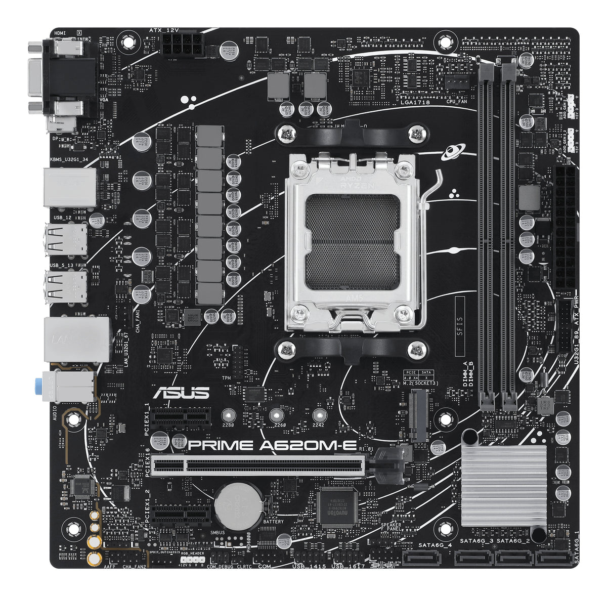 ASUS PRIME A620M-E-CSM AMD A620 Sockel AM5 micro ATX
