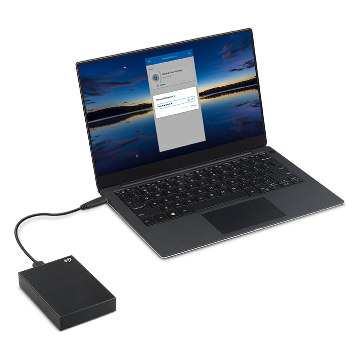 Seagate One Touch HDD 5 TB Externe Festplatte 2.5" Micro-USB B 2.0/3.2 Gen 1 (3.1 Gen 1) Schwarz