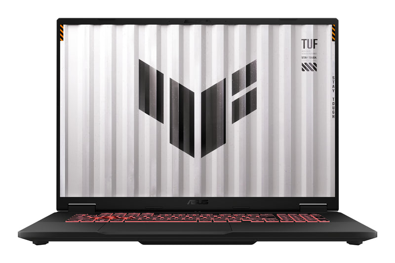 ASUS TUF Gaming A18 FA808UM AMD Ryzen™ 7 260 Laptop 45,7 cm (18") WUXGA 32 GB DDR5-SDRAM 1 TB SSD NVIDIA GeForce RTX 5060 Wi-Fi 6E (802.11ax) Windows 11 Home Schwarz, Grau