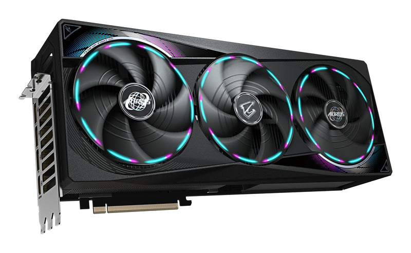 GIGABYTE AORUS GeForce RTX 5080 MASTER 16G Grafikkarte - 16GB GDDR7, 256 Bit, PCI-E 5.0, 2805MHz Core Clock, 3 x DisplayPort, 1 x HDMI, GV-N5080AORUS M-16GD