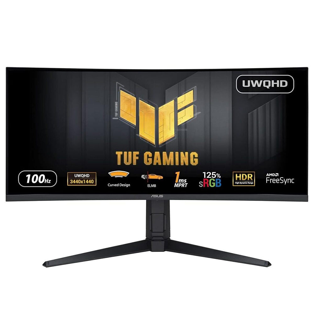ASUS TUF Gaming VG34VQEL1A Computerbildschirm 86,4 cm (34") 3440 x 1440 Pixel UltraWide Quad HD LED Schwarz