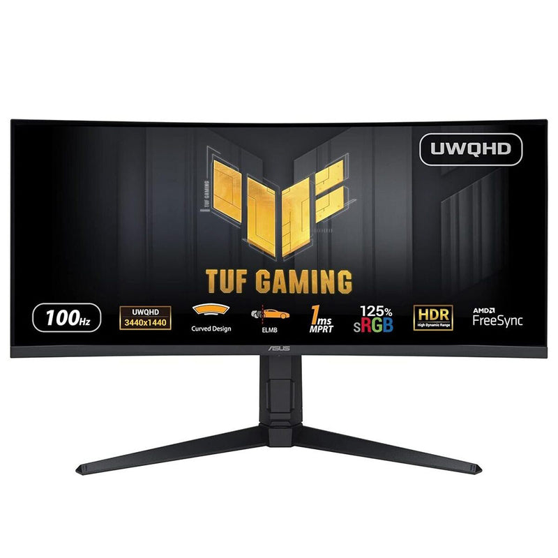ASUS TUF Gaming VG34VQEL1A Computerbildschirm 86,4 cm (34") 3440 x 1440 Pixel UltraWide Quad HD LED Schwarz