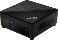 MSI Cubi 5 12M-283BAT PC/Workstation Barebone 0.66L sized PC Schwarz i5-1235U