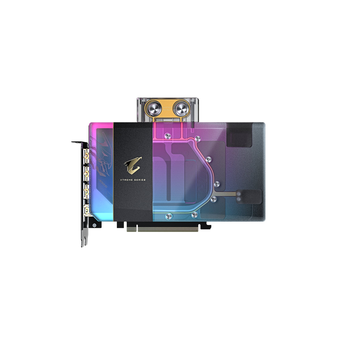 GIGABYTE AORUS GeForce RTX 5080 XTREME WATERFORCE WB 16G Grafikkarte - 16GB GDDR7, 256 Bit, PCI-E 5.0, 2805MHz Core Clock, 3 x DP 2.1a, 1 x HDMI 2.1b, NVIDIA DLSS 4, GV-N5080AORUSX WB-16GD