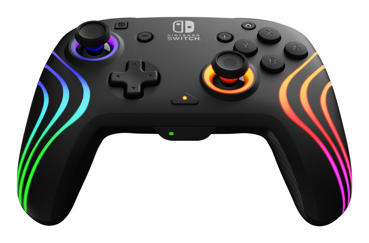 PDP Afterglow Wave Schwarz USB Gamepad Analog / Digital Nintendo Switch, Nintendo Switch Lite, Nintendo Switch OLED