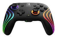 PDP Afterglow Wave Schwarz USB Gamepad Analog / Digital Nintendo Switch, Nintendo Switch Lite, Nintendo Switch OLED