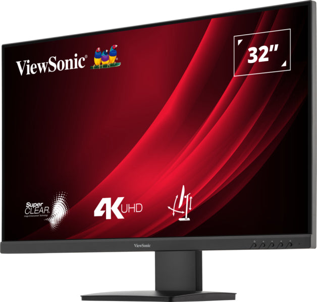 Viewsonic VG3208-4K Computerbildschirm 81,3 cm (32") 3840 x 2160 Pixel 4K Ultra HD LED Schwarz