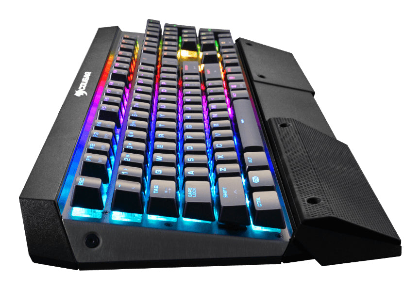 COUGAR Gaming Tastatur Attack X3 RGB, Mechanisch, Cherry MX Silber