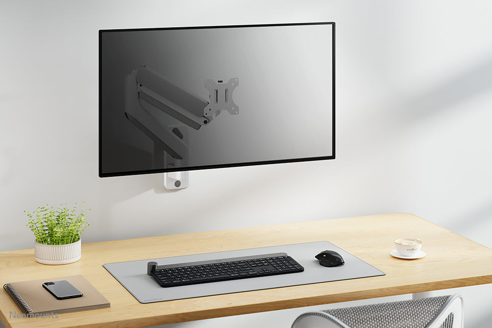 Neomounts AWL75-450WH Wand-Adapter für Monitor-Tischhalterung
