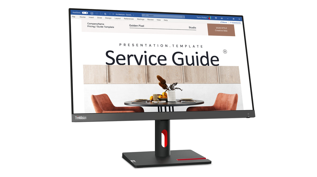 Monitor per computer Lenovo ThinkVision S24i-30 60,5 cm (23,8") 1920 x 1080 Pixel Full HD LED Nero