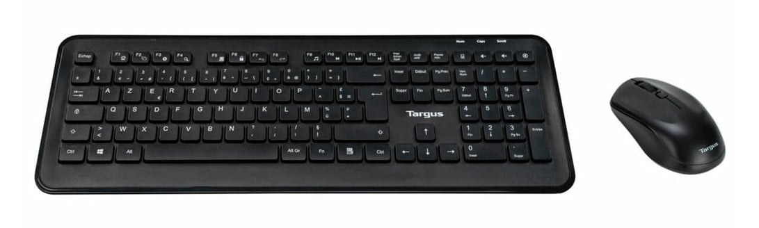 Targus AKM610FR Tastatur Maus enthalten Universal RF Wireless AZERTY Französisch Schwarz