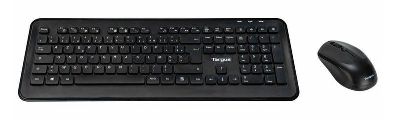 Targus AKM610FR Tastatur Maus enthalten Universal RF Wireless AZERTY Französisch Schwarz