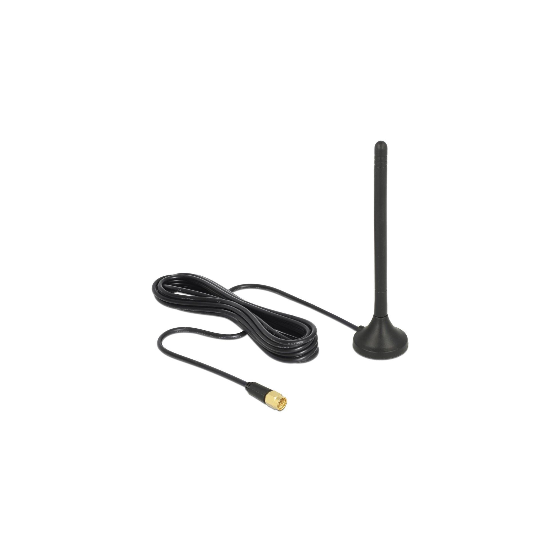 Delock LTE & LoRa Antenne, 2dBi, Magnetfuss