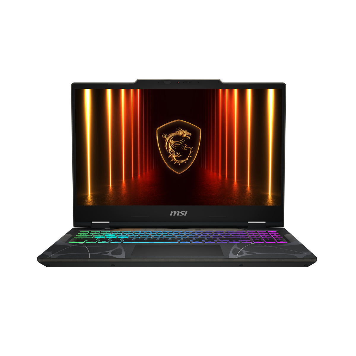 MSI Cyborg A15 AI B2HWFKG-009FR AMD Ryzen™ 7 260 Laptop 39,6 cm (15.6") Full HD 16 GB DDR5-SDRAM 512 GB SSD NVIDIA GeForce RTX 5060 Wi-Fi 6E (802.11ax) Windows 11 Home Schwarz