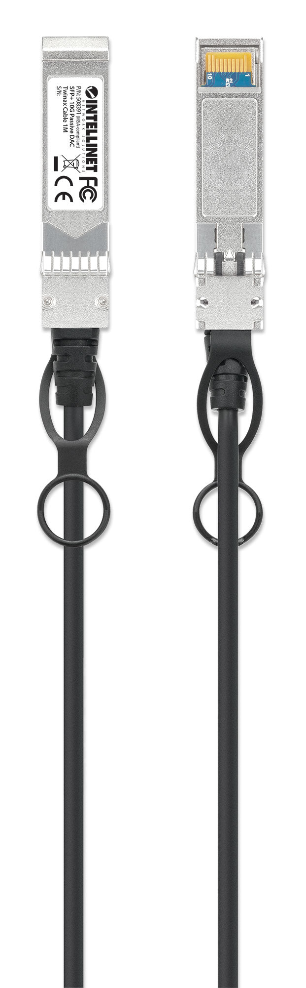 Intellinet SFP+ 10G Passives DAC Twinax-Kabel 1,0m MSA-konf. – Ansicht 4