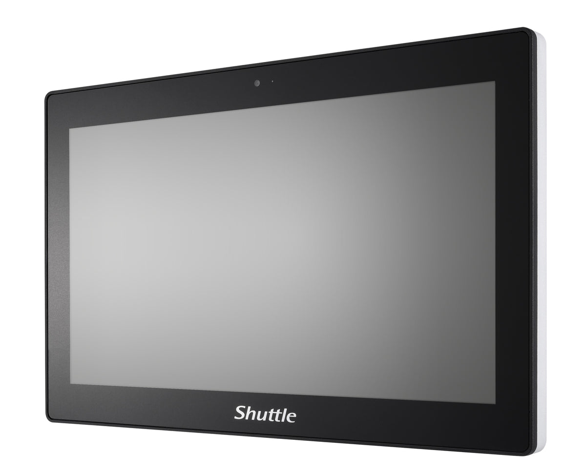 Shuttle All-In-One Panel PC Barebone P15WL01-i5 blau, 15.6" Multi-Touch-Screen, i5-8365UE, 2xLAN, IP65, lüfterlos, 24/7 Dauerbetrieb