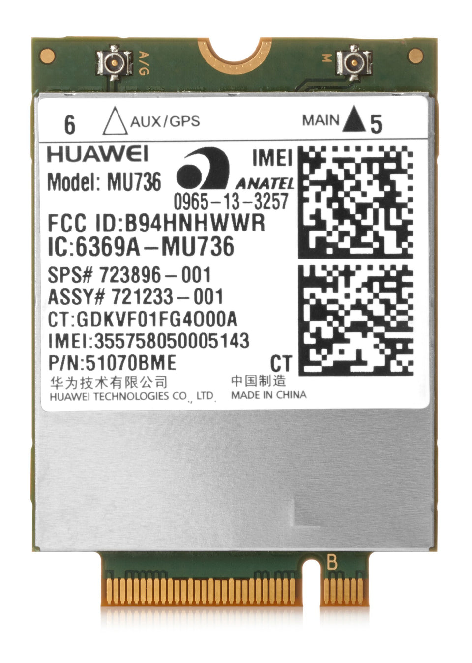 HP hs3110 HSPA+ Mobile Broadband Built-in WWAN