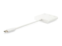 Equip USB-C auf HDMI, USB-A, 60W USB PD Adapter