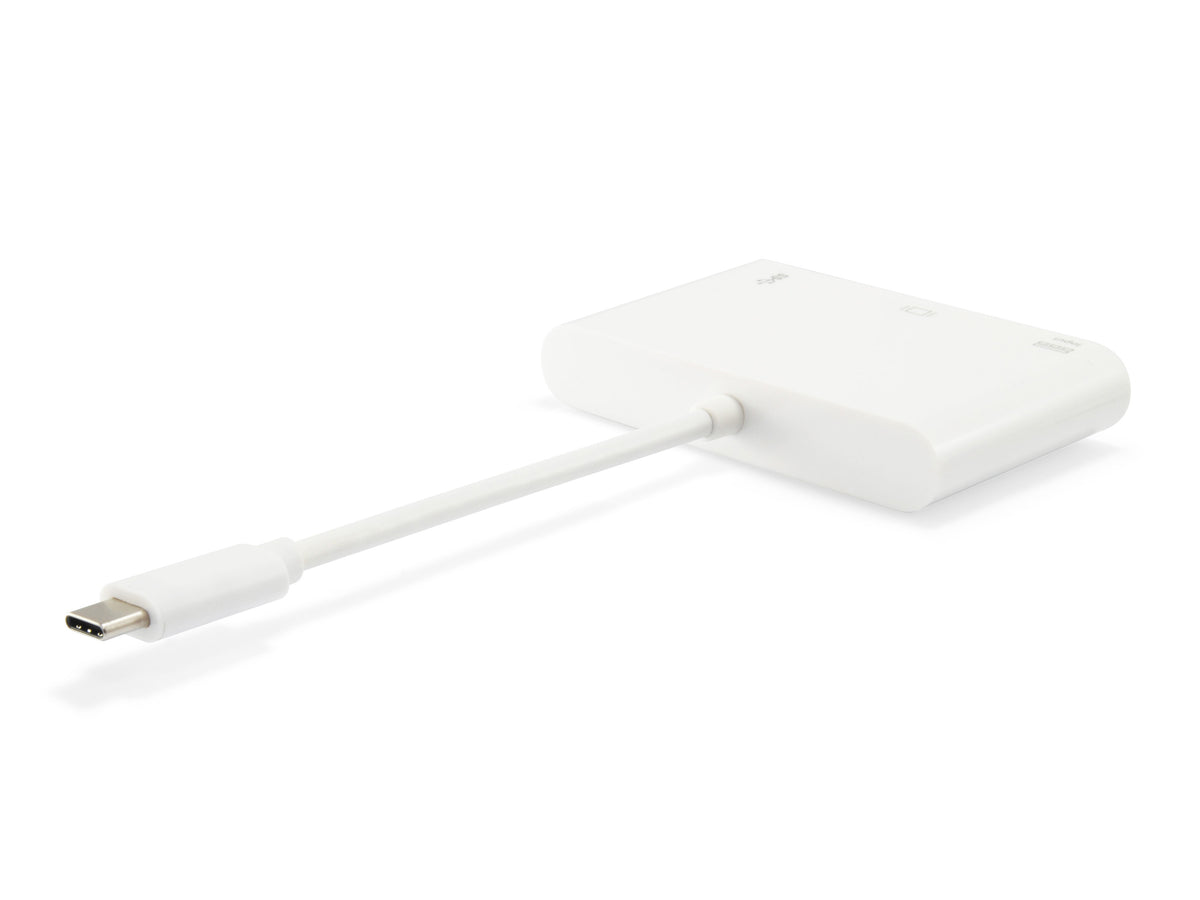 Equip USB-C auf VGA (HD15), USB-A, 60W USB PD Adapter