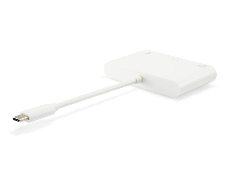 Equip USB-C auf VGA (HD15), USB-A, 60W USB PD Adapter