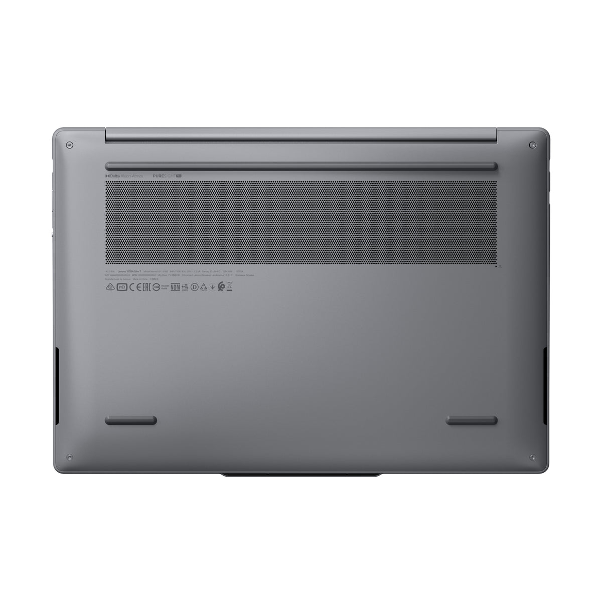 Lenovo Yoga Slim 7 14IPH11 Copilot+ PC Intel Core Ultra 7 355 Laptop 35,6 cm (14") 2.8K 16 GB LPDDR5x-SDRAM 512 GB SSD Wi-Fi 7 (802.11be) Windows 11 Home Grau Deutsch