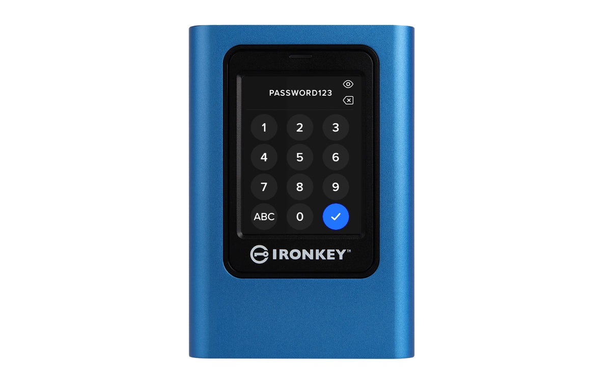 Kingston Technology IronKey 1920GB Vault Privacy 80 XTS-AES 256-bit Verschlüsselte externe SSD