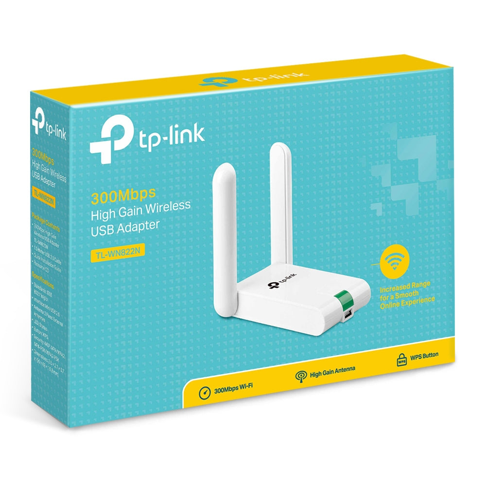 TP-Link 300Mbit/s-High-Gain-WLAN-USB-Adapter