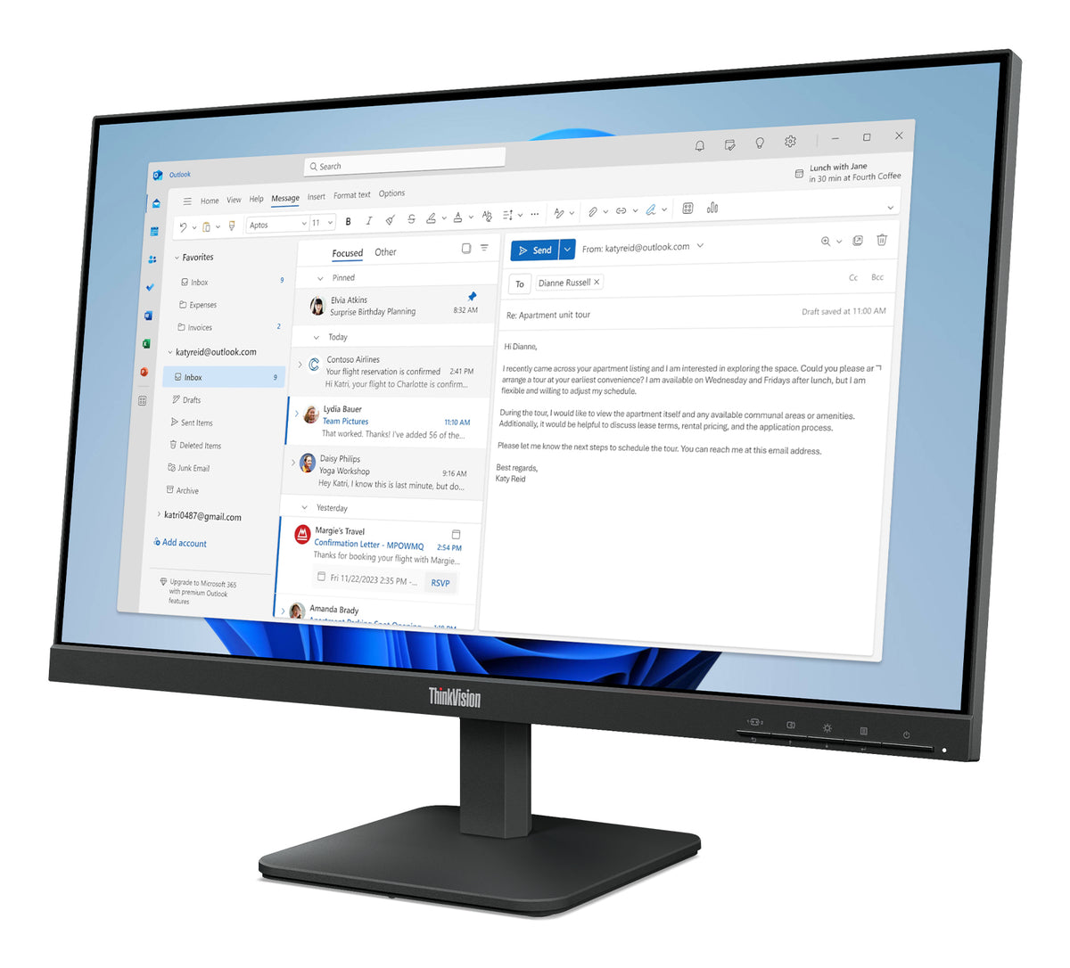 Monitor Lenovo ThinkVision S24-4e