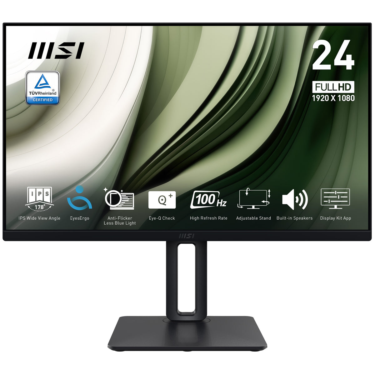 MSI Pro MP245PG Computerbildschirm 60,5 cm (23.8") 1920 x 1080 Pixel Full HD LCD Schwarz