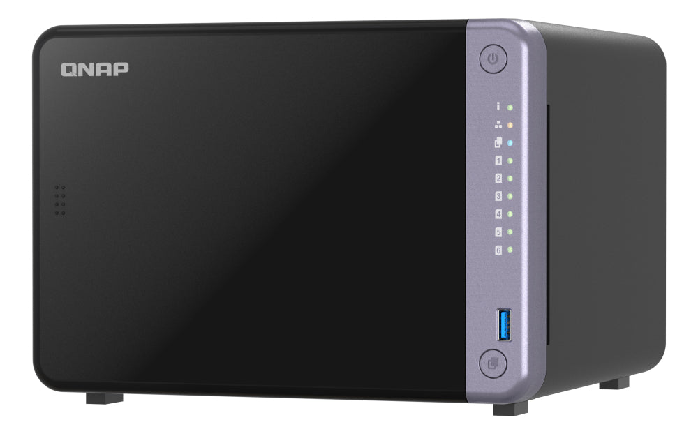 QNAP TS-632X-4G NAS & Speicherserver Tower Alpine Alpine AL-524 4 GB DDR4 QNAP QTS Schwarz