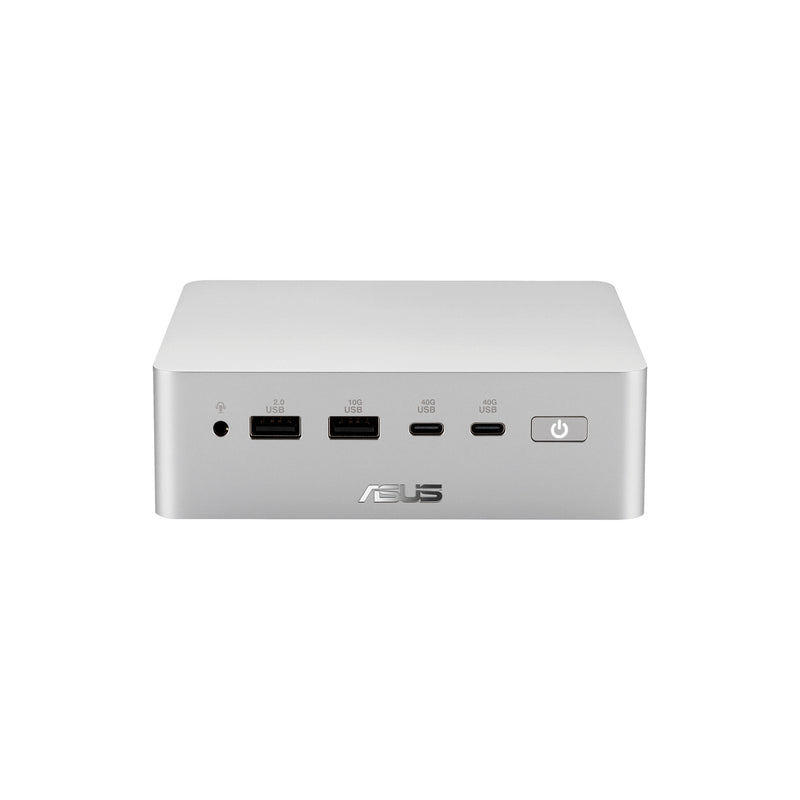 ASUS Ascent QN10 QN10-VQ0008NN Copilot+ PC Snapdragon X2E-88-100 32 GB LPDDR5x-SDRAM 512 GB SSD Windows 11 Pro Mini PC Mini-PC Silber
