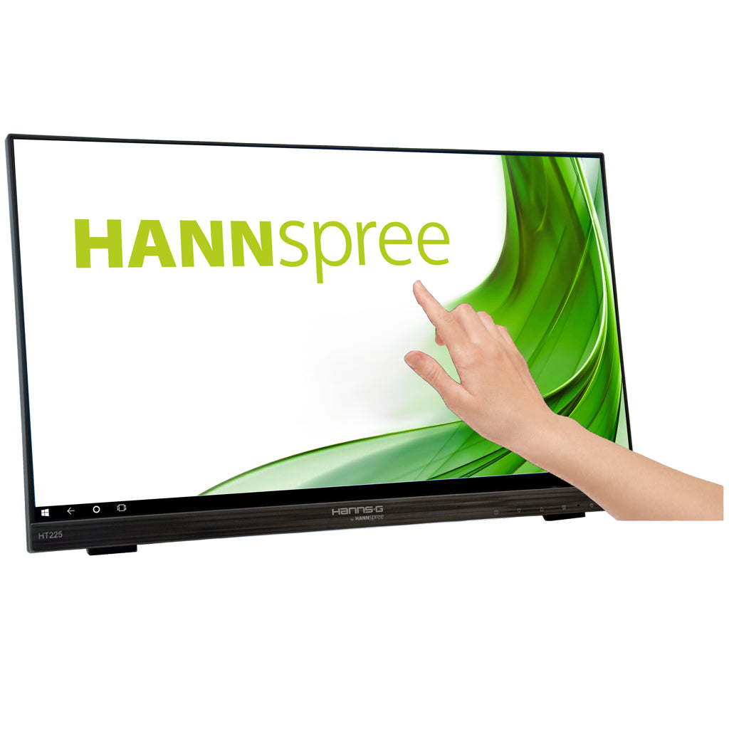 Hannspree HT225HPB Écran d'ordinateur 54,6 cm (21.5") 1920 x 1080 pixels Full HD LED Écran tactile Bureau Noir
