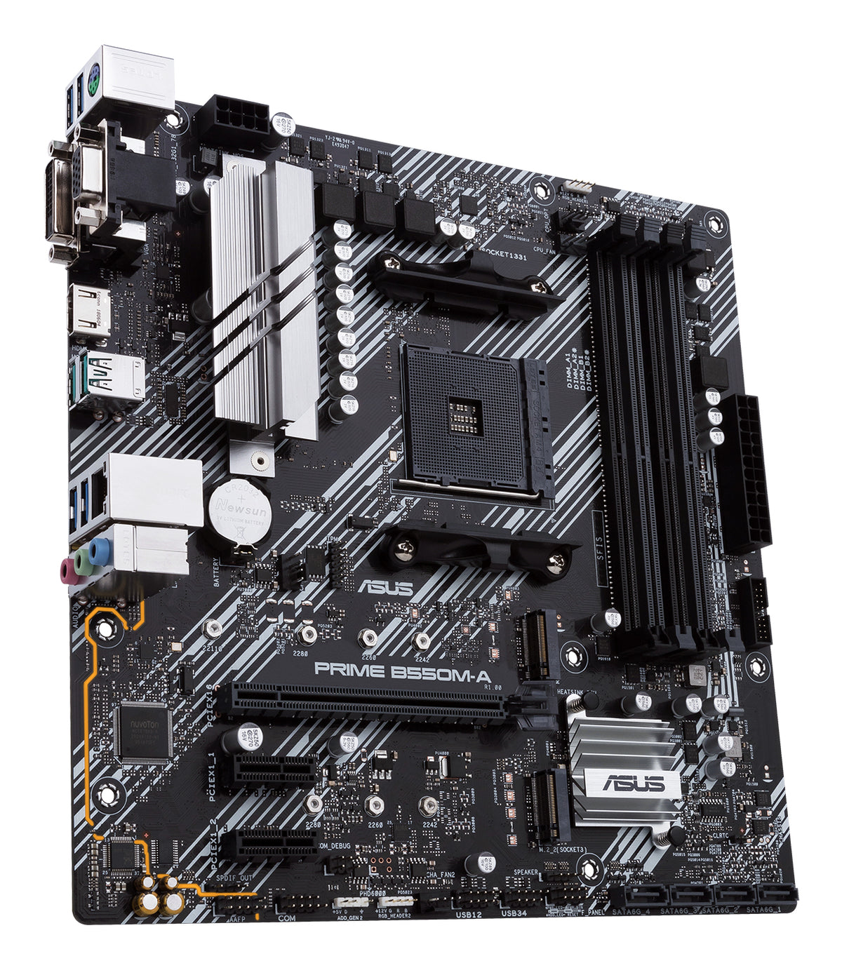 ASUS Prime B550M-A/CSM AMD B550 Sockel AM4 micro ATX