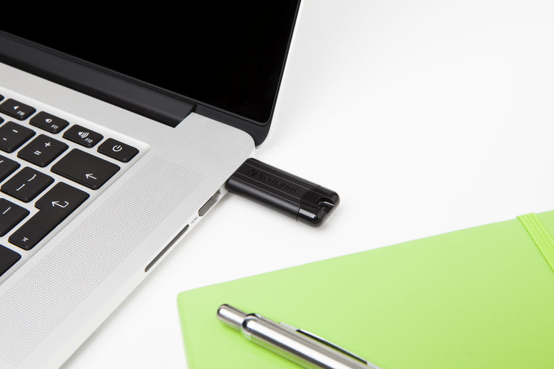 Verbatim PinStripe 3.0 - USB 3.0-Stick 256GB  - Schwarz