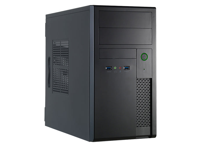 Chieftec XT-01B-350GPB Computer-Gehäuse Mini Tower Schwarz 350 W