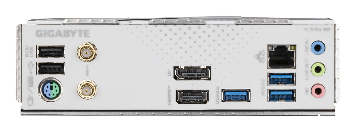 GIGABYTE B760M GAMING PLUS WIFI DDR4-Mainboard - Unterstützt 14. Gen. Intel Core CPUs, 4+1+1 Phasen VRM, bis zu 5333 MHz DDR4 (OC), 2xPCIe 4.0 M.2, Wi-Fi 6, 1 GbE LAN, USB 3.2 Gen 1