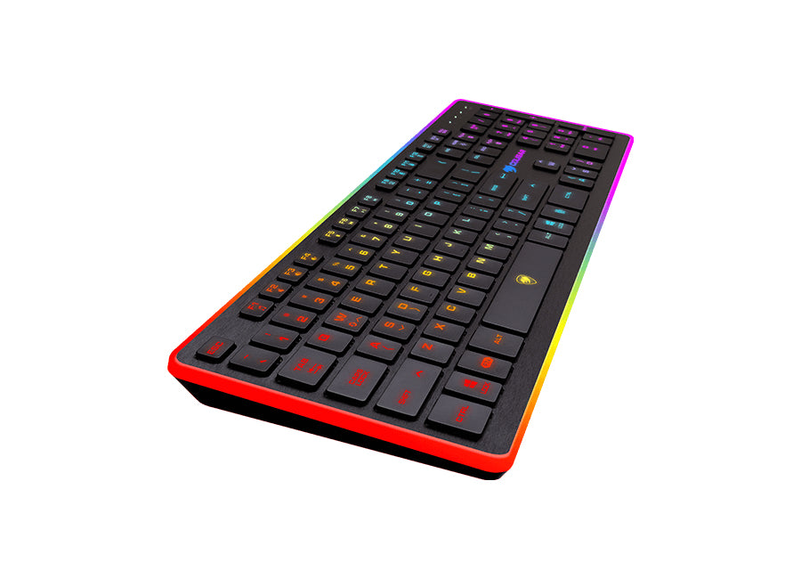 COUGAR CGR-WXNMB-VAN-CH Tastatur Gaming USB QWERTZ Schweiz Schwarz