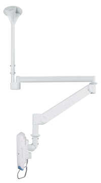 Neomounts FPMA-HAC100 Medizinische Deckenhalterung für Monitore 10-24" - H 0-170 cm - Gasfeder
